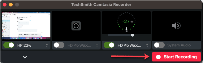 Camtasia Screen Recorder