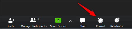 Record Screen Using Zoom